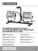 Parkside 2 X 50W LED Work Light Bedienungsanleitung