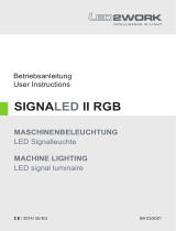 LED2WORK Signal LED II RGB Machine Lighting LED Signal Luminaire Bedienungsanleitung