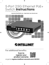 Intellinet 561921 IPS-05-2.5G-55W Bedienungsanleitung