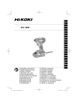 Hikoki WH18DE Li-ion Cordless Tools Bedienungsanleitung