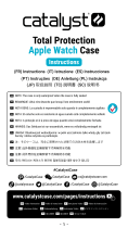 Catalyst Total Protection Apple Watch S7 Case Bedienungsanleitung