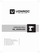 Vonroc S2CD501DC CORDLESS DRILL Bedienungsanleitung