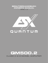 ESX QM500.2 Bedienungsanleitung