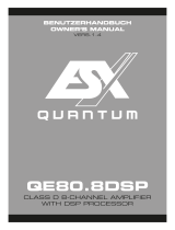 ESX QE80 Bedienungsanleitung