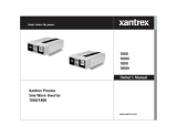 Xantrex 1000 Bedienungsanleitung