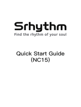 Srhythm NC15 Noise Cancelling Headphones Bluetooth Over-ear Benutzerhandbuch