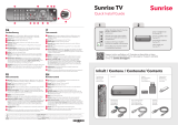 Sunrise TV Box Remote Control Benutzerhandbuch