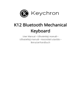 Keychron K12 Bluetooth Mechanical Keyboard Benutzerhandbuch