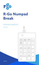 R-Go r-go RGOCONMWDBL Numpad Break Benutzerhandbuch