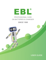 EBL -C668 Professional Care On Batteries and Charger Benutzerhandbuch