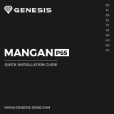 Genesis P65 MANGAN Benutzerhandbuch