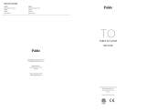 Pablo T.O Table and Floor Benutzerhandbuch