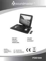 Soundmaster PDB1600 Benutzerhandbuch