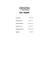 Denon DN-300BR Benutzerhandbuch