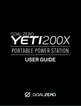 Goalzero Yeti 200X Benutzerhandbuch