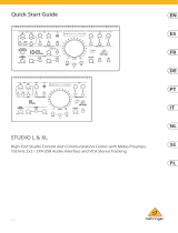 Behringer STUDIO-XL Benutzerhandbuch