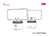 Pivo R1 Pod Red Auto Tracking for Smartphone Benutzerhandbuch