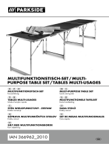 Parkside Multi-Purpose Table Set Benutzerhandbuch