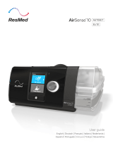 ResMed 370xx air sense 10 CPAP and APAP machines Benutzerhandbuch