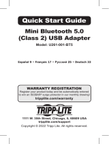 Tripp Lite TRIPP-LITE U261-001-BT5 Mini Bluetooth 5.0 USB Adapter Benutzerhandbuch