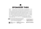 EPOMAKERTH80 Wired Mechanical Gaming Keyboard