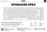 EPOMAKEREP84 Wired and Wireless Mechanical Keyboard