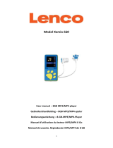 Lenco Xemio-560 Benutzerhandbuch