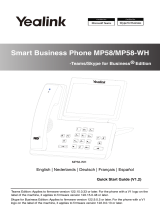 Yealink MP58/MP58-WH Smart Business Phone Benutzerhandbuch
