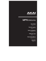 Akai Professional MPK mini Play mk3 Benutzerhandbuch