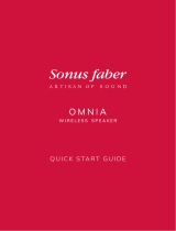 Sonus Faber Omnia High End Wireless Speaker Benutzerhandbuch