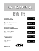 A D HR-250AZ Benutzerhandbuch