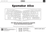 EPOMAKER Alice Benutzerhandbuch