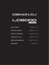 Denon DJ LC6000 Prime Benutzerhandbuch