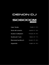 Denon DJ SC6000M Benutzerhandbuch