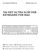 Macally SLIMKEYPRO-A Benutzerhandbuch