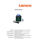 Lenco BTC-055 Benutzerhandbuch