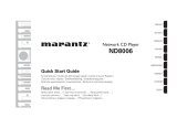 Marantz ND8006 Benutzerhandbuch