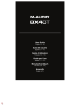 M-Audio M-AUDIO BX4BT 4.5 Inch 120W Bluetooth Studio Monitors Benutzerhandbuch