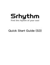 Srhythm S3 Benutzerhandbuch