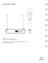 Behringer XTM1-35 Benutzerhandbuch