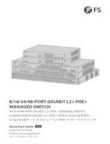 FS 8, 16, 24, 48 Port Gigabit L2 plus POE plus Managed Switch Benutzerhandbuch