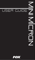 Fox Mini Micron X Limited Editon Camo Alarm Benutzerhandbuch