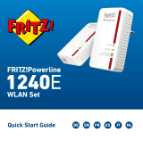AVM FRITZ!Powerline 1240E WLAN Set Benutzerhandbuch