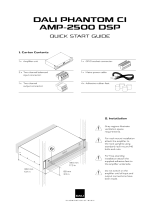 Dali AMP-2500 DSP Benutzerhandbuch