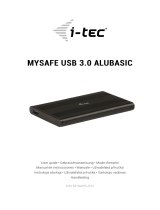 i-tec i-tec MySafe Advance 2.5 Inch USB-A Benutzerhandbuch