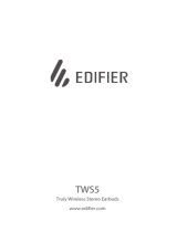 EDIFIER TWS5 Truly Wireless Stereo Earbuds Benutzerhandbuch