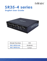 Minix SR35-4 Series Industrial PC Digital Signage Player Benutzerhandbuch