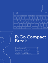 R-Go R-Go RGOCOUKWLWH Compact Break Keyboard Benutzerhandbuch