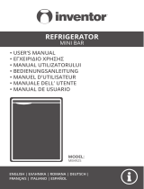Inventor MB492S Mini Bar Refrigerator Benutzerhandbuch