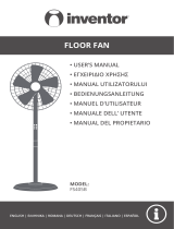 Inventor FS405B Floor Standing Fan 50W Benutzerhandbuch